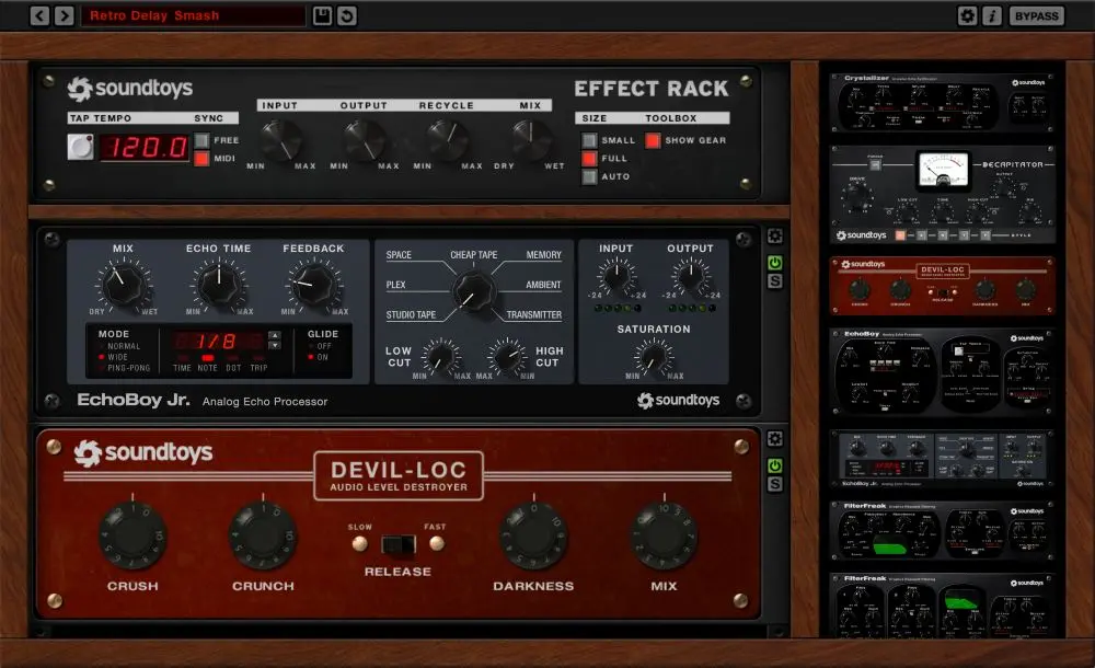 Soundtoys Soundtoys Effect Rack